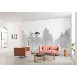 Komar Vlies Fototapete Silver Haze 400×280 cm Komar Vlies Fototapete Silver Haze 400×280 cm
