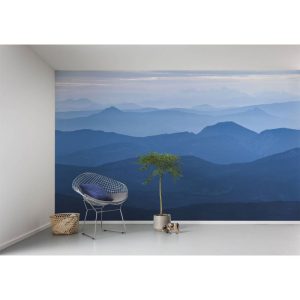 Komar Vlies Fototapete Blue Mountain 400×250 cm Komar Vlies Fototapete Blue Mountain 400×250 cm
