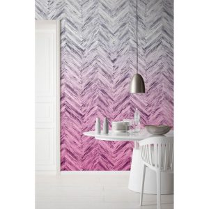 Komar Vlies Fototapete Herringbone Pink 400×250 cm Komar Vlies Fototapete Herringbone Pink 400×250 cm