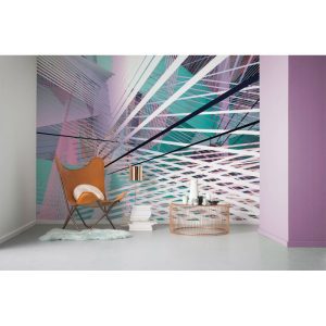 Komar Vlies Fototapete Space Grid Spring 400×250 cm Komar Vlies Fototapete Space Grid Spring 400×250 cm