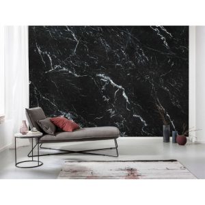 Komar Vlies Fototapete Marble Nero 400×250 cm Komar Vlies Fototapete Marble Nero 400×250 cm