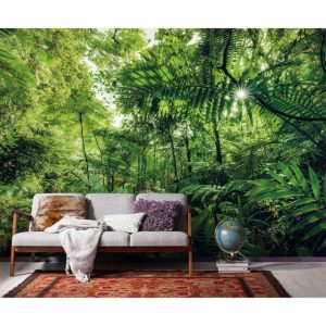 Komar Vlies Fototapete Into The Jungle 400×250 cm Komar Vlies Fototapete Into The Jungle 400×250 cm