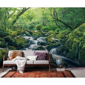 Komar Vlies Fototapete Green Tales 400×250 cm Komar Vlies Fototapete Green Tales 400×250 cm