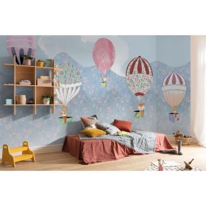 Komar Vlies Fototapete Happy Balloon 500×250 cm Komar Vlies Fototapete Happy Balloon 500×250 cm