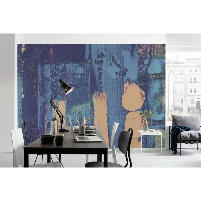 Komar  Vlies Fototapete Stems Blooming Blue 500x280 cm