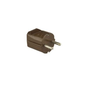 Unitec Schuko-Kupplung PVC mit Knickschutz grau Unitec Schuko-Kupplung PVC mit Knickschutz grau