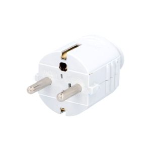 Unitec Stecker Zentr.einf. M. Tülle Weiss Lose