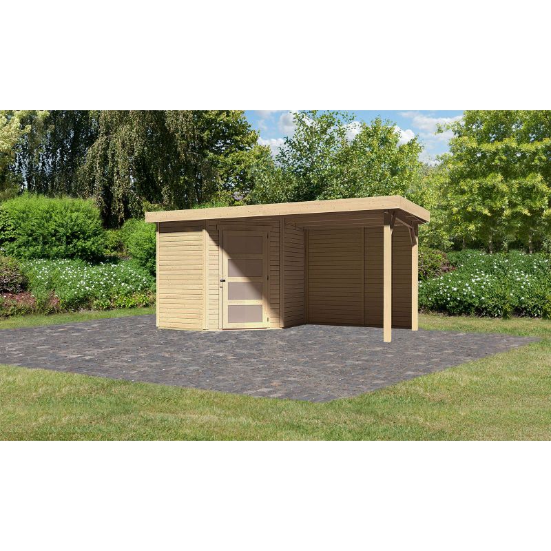 Karibu BBH Schwandorf 3 Set naturbelassen