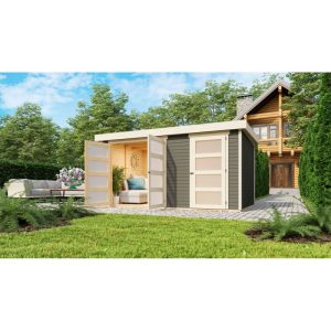 Karibu BBH Muehlentrup 2 terragrau Karibu BBH Muehlentrup 2 terragrau