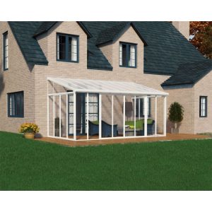 Palram Canopia SanRemo Alu Wintergarten Polycarbonat 3×5,6 m weiß Palram Canopia SanRemo Alu Wintergarten Polycarbonat 3×5,6 m weiß