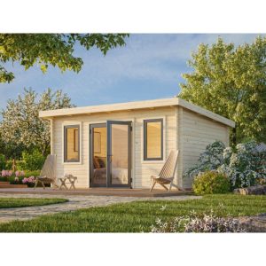 Palmako Gartenhaus Lisandra 14,2 m2 natur Palmako Gartenhaus Lisandra 14,2 m2 natur
