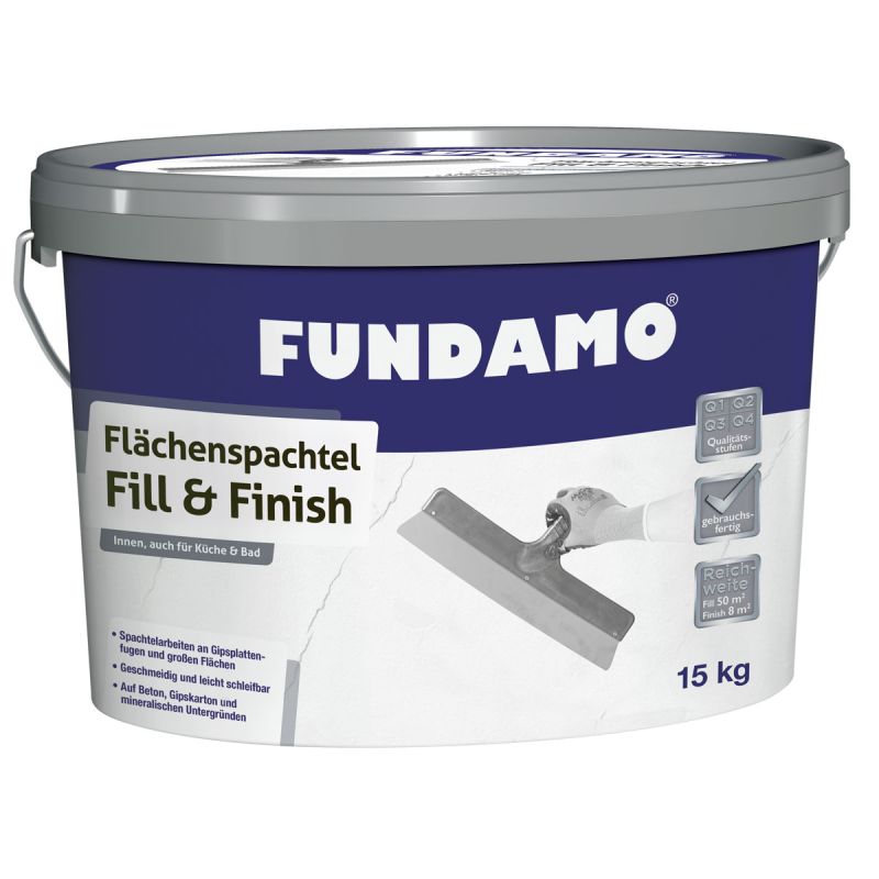 Fundamo Flaechenspachtel Fill uND Finish 15kg