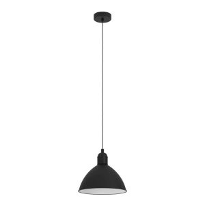 Eglo LED Pendelleuchte Priddy schwarz/weiß Eglo LED Pendelleuchte Priddy schwarz/weiß