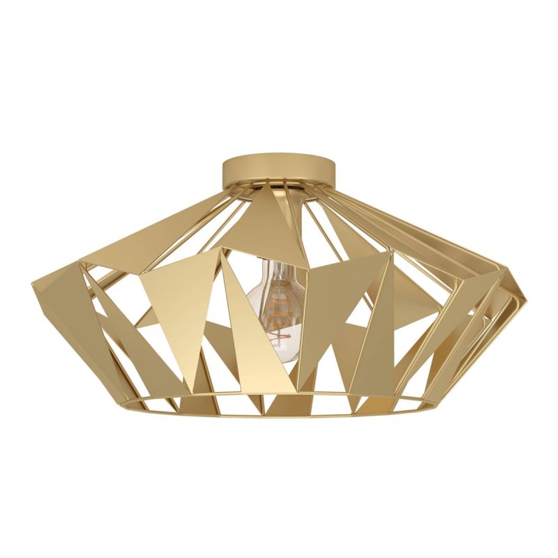 Eglo  LED Deckenleuchte Carlton goldfarben