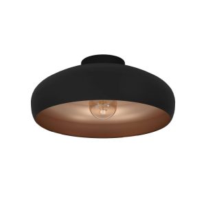 Eglo LED Deckenleuchte Mogano schwarz/kupfer Eglo LED Deckenleuchte Mogano schwarz/kupfer