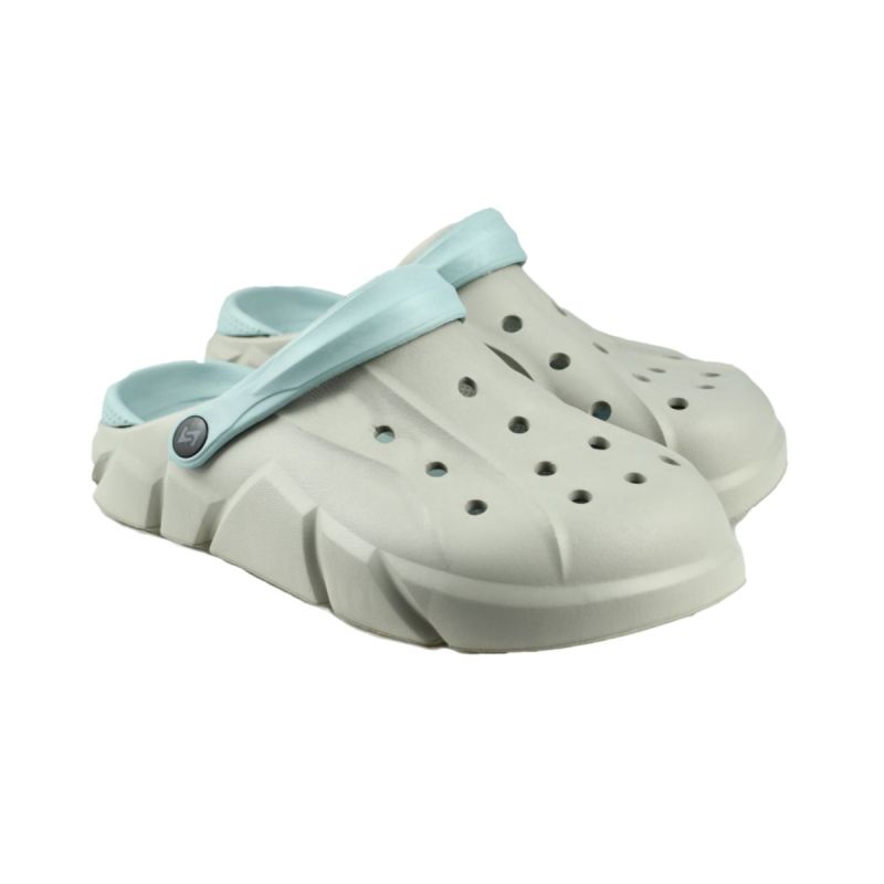 Scheibler Clog Mierlo grau/blau Gr. 45