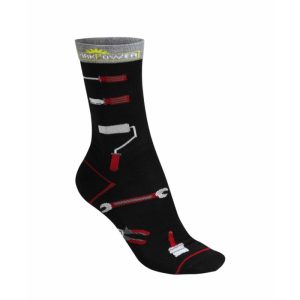 Scheibler Socken Workpower Recycling schwarz/rot Größe 43-46 Scheibler Socken Workpower Recycling schwarz/rot Größe 43-46