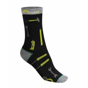 Scheibler Socken Workpower Recycling schwarz/gelb Größe 43-46 Scheibler Socken Workpower Recycling schwarz/gelb Größe 43-46