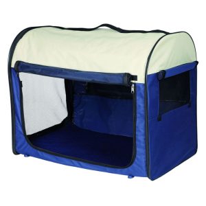 Trixie Dog Transport-Hütte blau XS 32×32×47 cm Trixie Dog Transport-Hütte blau XS 32×32×47 cm