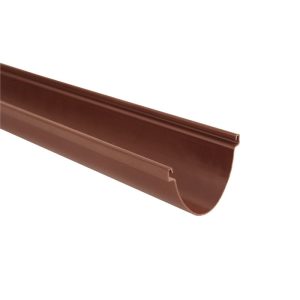 Marley Duplex-Dachrinne braun 200 cm Marley Duplex-Dachrinne braun 200 cm