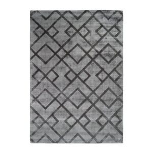 Kurzflorteppich „Luxury 310“ Grau/Anthrazit, 120x170cm Kurzflorteppich „Luxury 310“ Grau/Anthrazit, 120x170cm