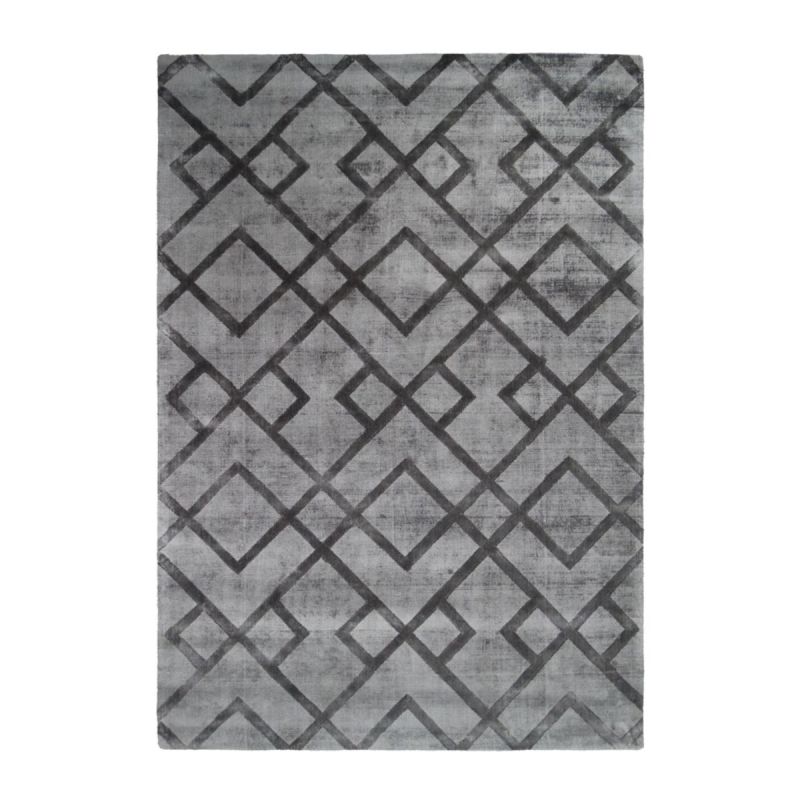 Kurzflorteppich „Luxury 310“ Grau/Anthrazit, 160x230cm