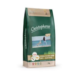 Christopherus Dog Ente und Kartoffel Getreidefrei 4kg Christopherus Dog Ente und Kartoffel Getreidefrei 4kg