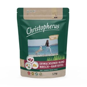 Christopherus Dog Getreidefrei Hirsch und Kartoffel 1,5kg Christopherus Dog Getreidefrei Hirsch und Kartoffel 1,5kg