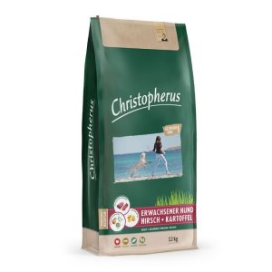 Christopherus Dog Hirsch und Kartoffel Getreidefrei 12kg Christopherus Dog Hirsch und Kartoffel Getreidefrei 12kg