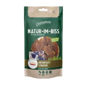 Christopherus Dog Snack Entenfiletstreifen 70g Christopherus Dog Snack Entenfiletstreifen 70g