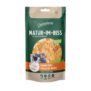 Christopherus Dog Snack Hähnchen-Seelachs Mini 70g Christopherus Dog Snack Hähnchen-Seelachs Mini 70g