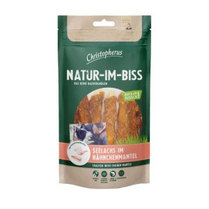 Christopherus Dog Seelachs im Hähnchenmantel 70g Christopherus Dog Seelachs im Hähnchenmantel 70g