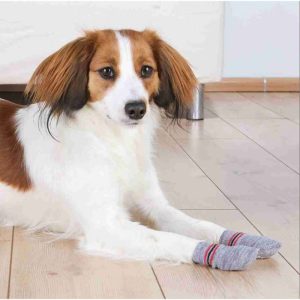Trixie Dog Anti-Rutsch-Hundesocken grau 2St S-M Trixie Dog Anti-Rutsch-Hundesocken grau 2St S-M