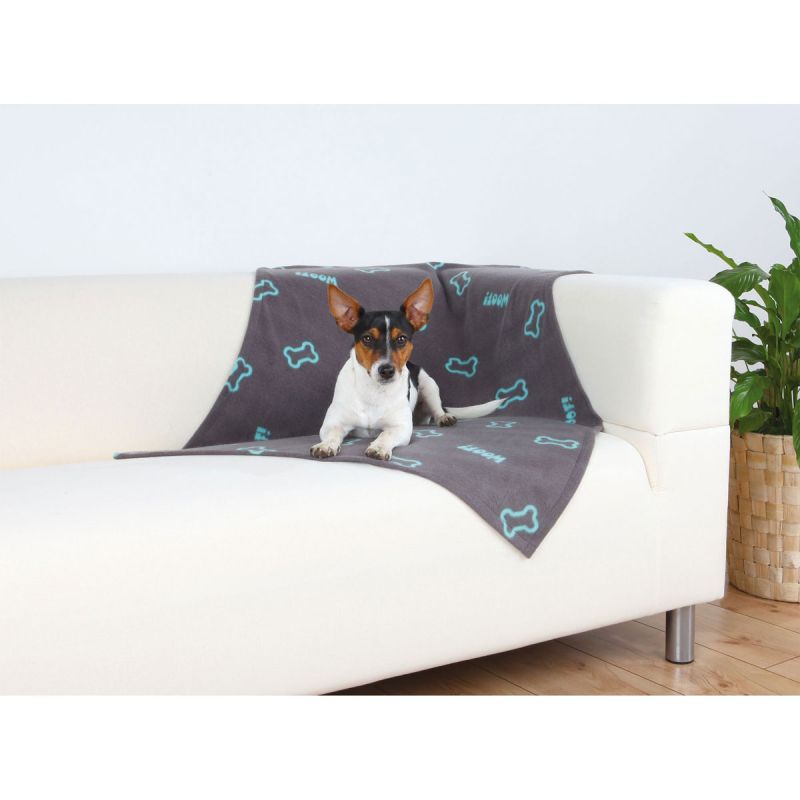 Trixie Dog Fleecedecke Beany taupe 100×70cm