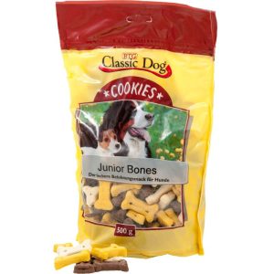 Classic Dog Cookies Junior Bones 500g Classic Dog Cookies Junior Bones 500g