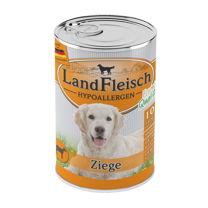 Landfleisch Pur Dog Hypoallergen Ziege 400g