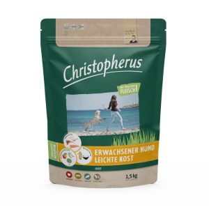 Christopherus Dog Leichte Kost Geflügel und Reis 1,5kg Christopherus Dog Leichte Kost Geflügel und Reis 1,5kg
