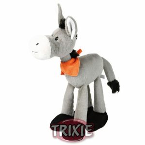 Trixie Dog Plüsch Esel mit Squeaker 24cm Trixie Dog Plüsch Esel mit Squeaker 24cm