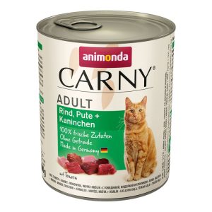Carny Cat Adult Rind und Pute und Kaninchen 800g Dose Carny Cat Adult Rind und Pute und Kaninchen 800g Dose