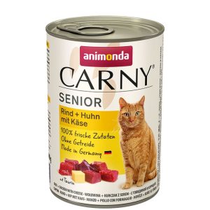 Carny Cat Senior Rind und Huhn und Käse 400g Dose Carny Cat Senior Rind und Huhn und Käse 400g Dose
