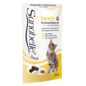sanabelle Snack Forelle und Preiselbeere 55g sanabelle Snack Forelle und Preiselbeere 55g