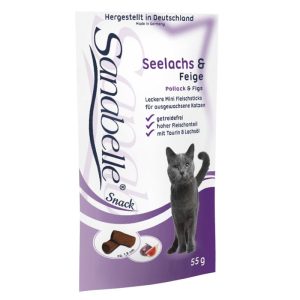 sanabelle Snack Seelachs und Feige 55g sanabelle Snack Seelachs und Feige 55g