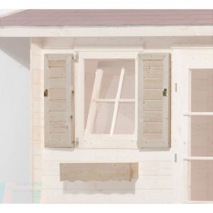 Weka Fensterladen „69×79 cm“, mit Blumenkasten Weka Fensterladen „69×79 cm“, mit Blumenkasten