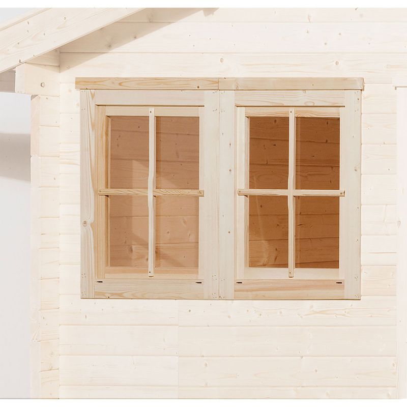 Weka Doppelfenster für Gartenhaus „45 mm“