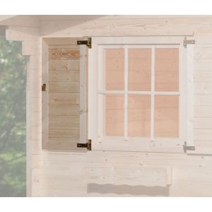 Weka Fensterladen für „Fenster 9“, 1-seitig Weka Fensterladen für „Fenster 9“, 1-seitig