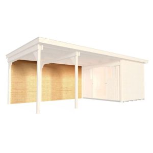 Weka Rückwand für Gartenhaus 126/172 Anbau 150 cm natur Weka Rückwand für Gartenhaus 126/172 Anbau 150 cm natur