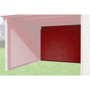 Weka Rückwand für Gartenhaus 126/172 Anbau 150 cm schwedenrot Weka Rückwand für Gartenhaus 126/172 Anbau 150 cm schwedenrot