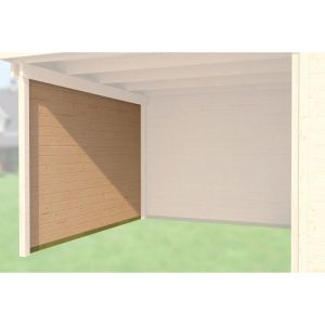 Weka Seitenwand für Gartenhaus 126/172 235 cm natur Weka Seitenwand für Gartenhaus 126/172 235 cm natur