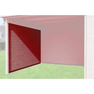 Weka Seitenwand für Gartenhaus 126/172 235 cm schwedenrot Weka Seitenwand für Gartenhaus 126/172 235 cm schwedenrot
