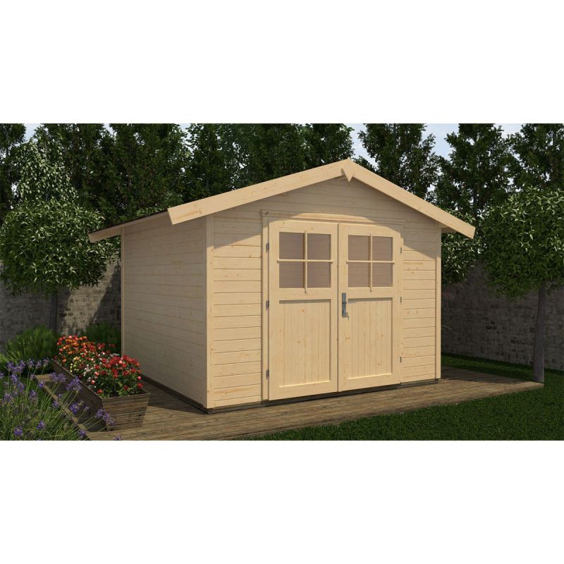 Weka Gartenhaus „122“ Gr.1, natur